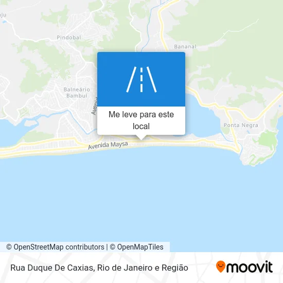 Rua Duque De Caxias mapa