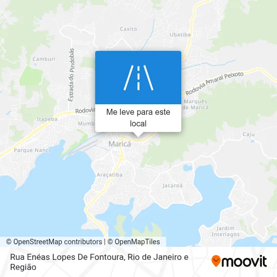 Rua Enéas Lopes De Fontoura mapa