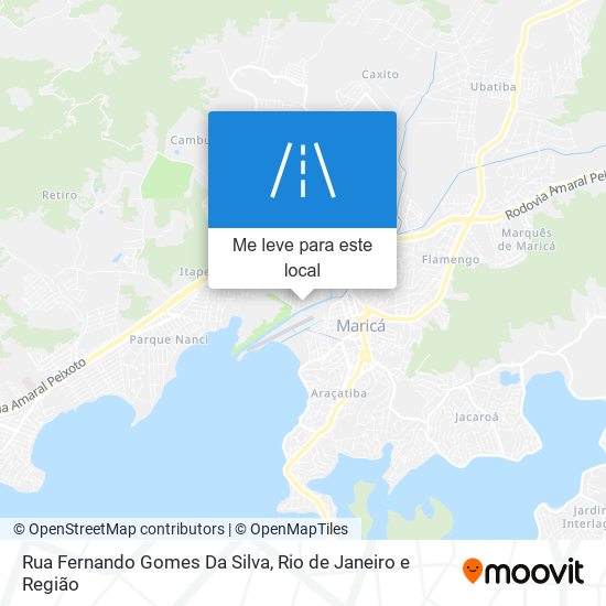 Rua Fernando Gomes Da Silva mapa