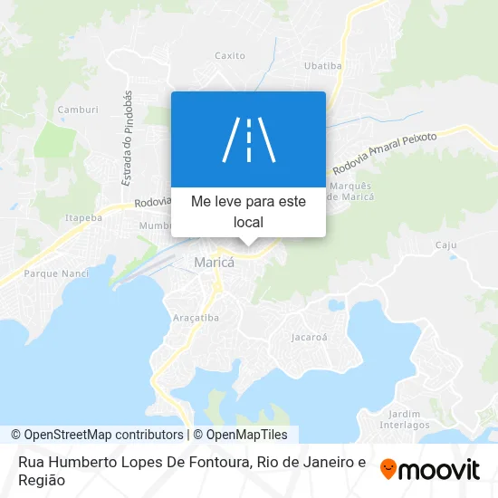 Rua Humberto Lopes De Fontoura mapa