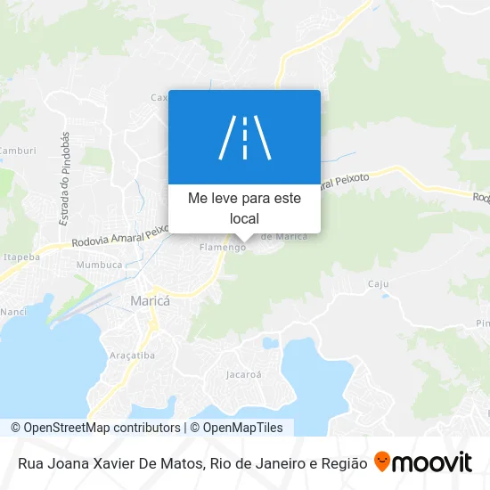 Rua Joana Xavier De Matos mapa