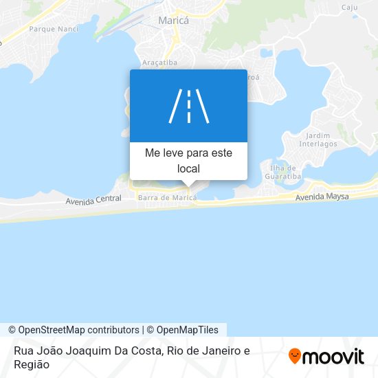 Rua João Joaquim Da Costa mapa