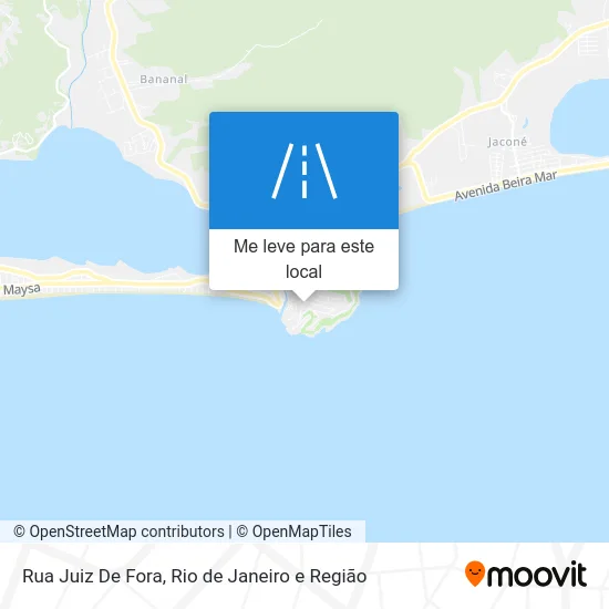Rua Juiz De Fora mapa