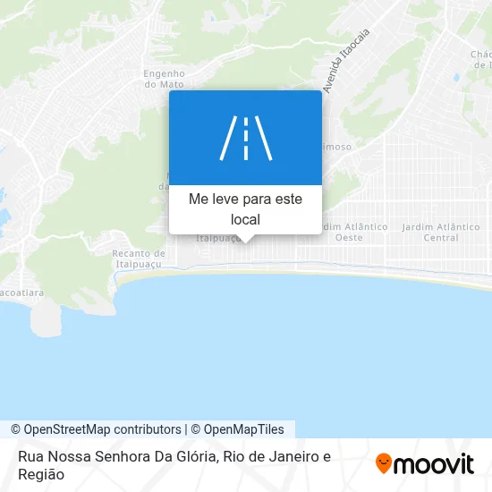 Rua Nossa Senhora Da Glória mapa