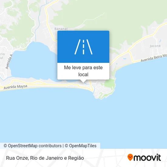 Rua Onze mapa