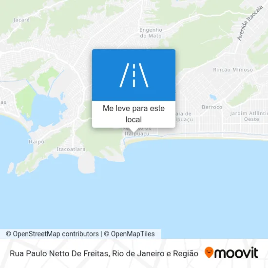 Rua Paulo Netto De Freitas mapa