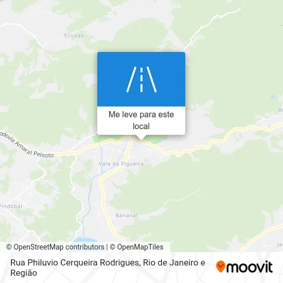 Rua Philuvio Cerqueira Rodrigues mapa