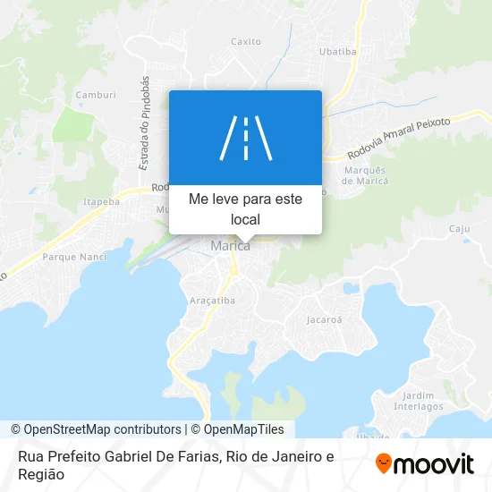 Rua Prefeito Gabriel De Farias mapa