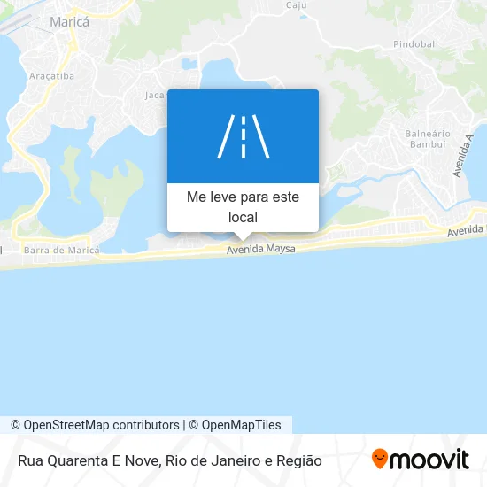 Rua Quarenta E Nove mapa