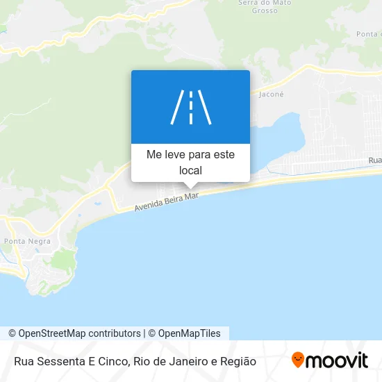 Rua Sessenta E Cinco mapa