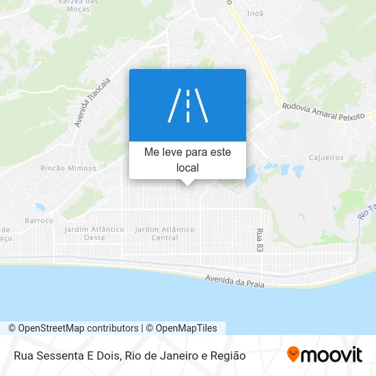 Rua Sessenta E Dois mapa