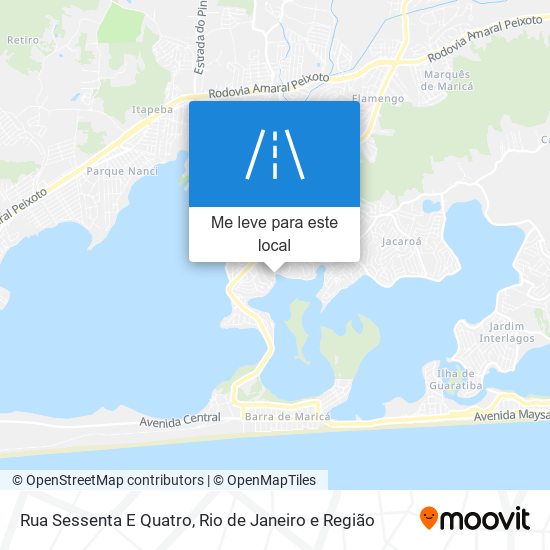 Rua Sessenta E Quatro mapa