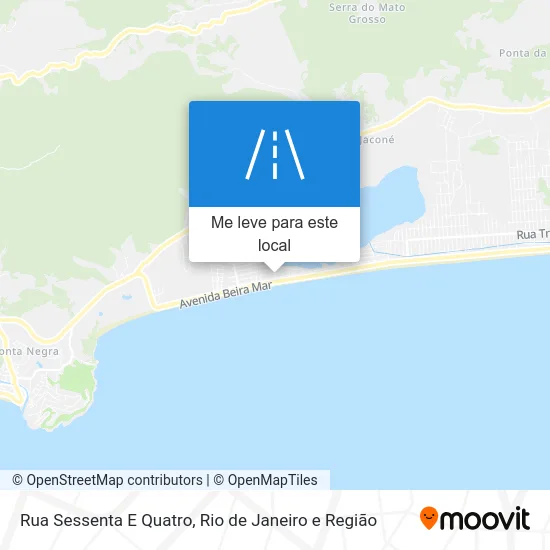 Rua Sessenta E Quatro mapa