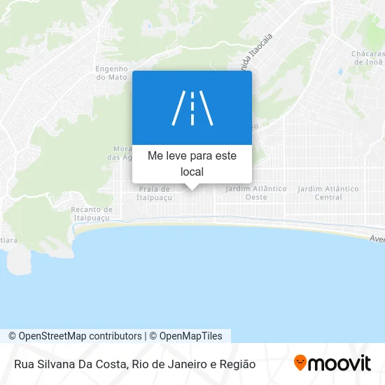 Rua Silvana Da Costa mapa