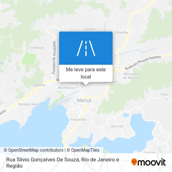 Rua Silvio Gonçalves De Souza mapa