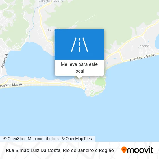 Rua Simão Luiz Da Costa mapa