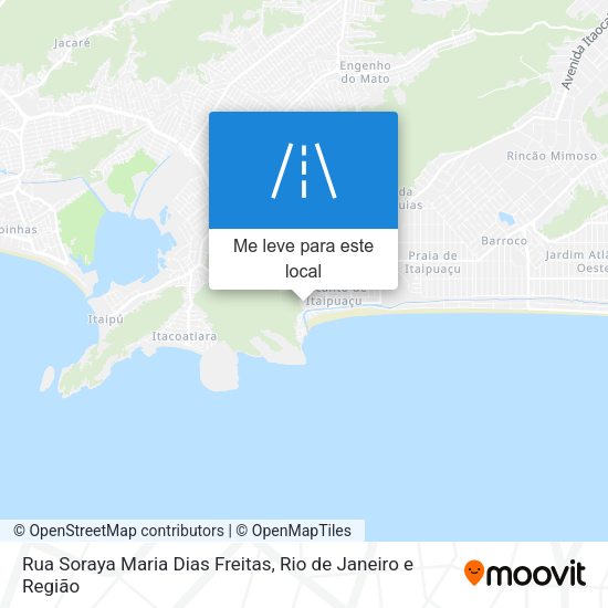 Rua Soraya Maria Dias Freitas mapa