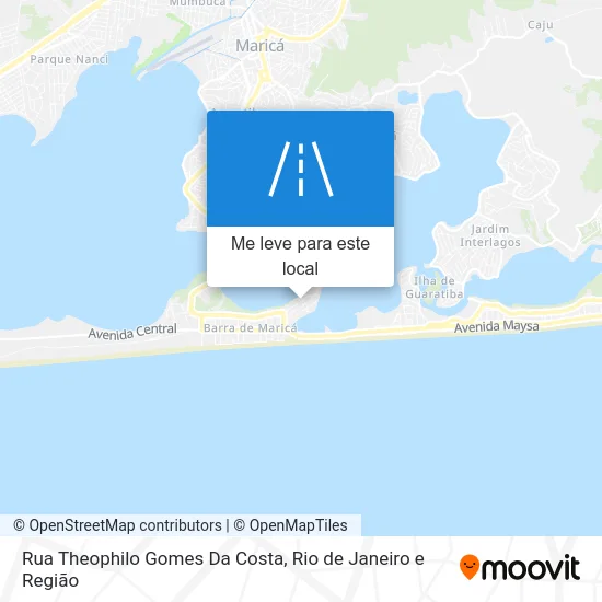 Rua Theophilo Gomes Da Costa mapa