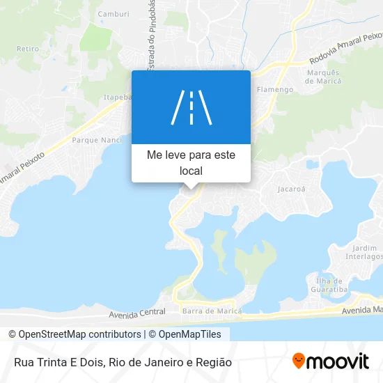 Rua Trinta E Dois mapa