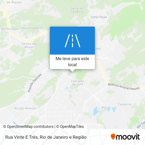 Rua Vinte E Três mapa