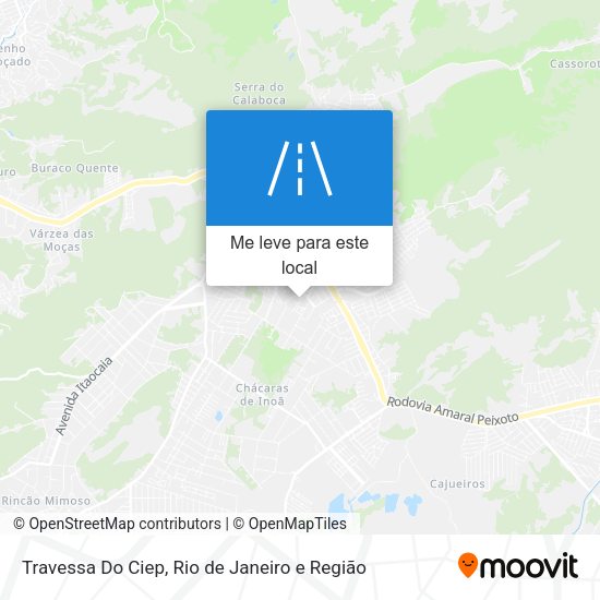 Travessa Do Ciep mapa