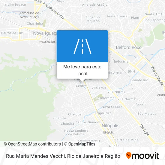 Rua Maria Mendes Vecchi mapa