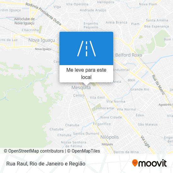 Rua Raul mapa