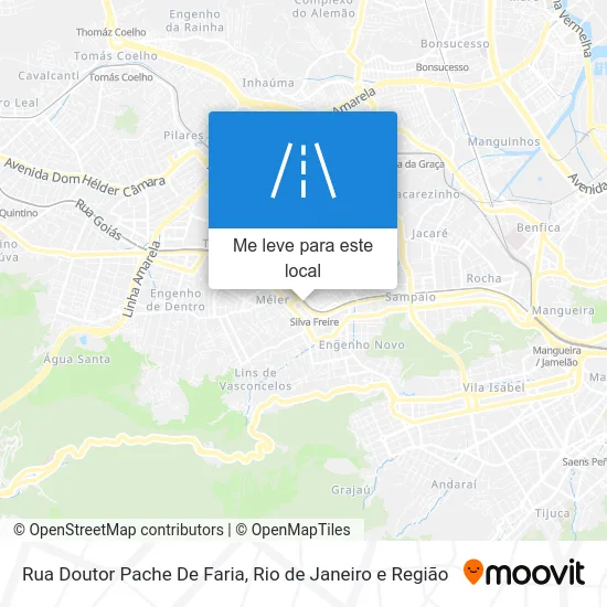 Rua Doutor Pache De Faria mapa