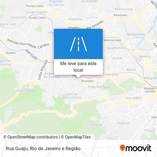 Rua Guaju mapa
