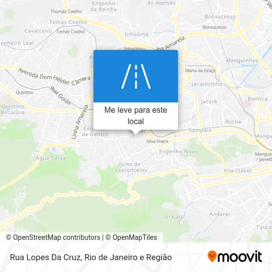 Rua Lopes Da Cruz mapa
