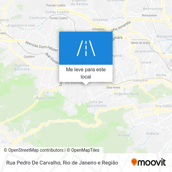Rua Pedro De Carvalho mapa