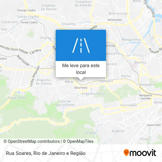 Rua Soares mapa