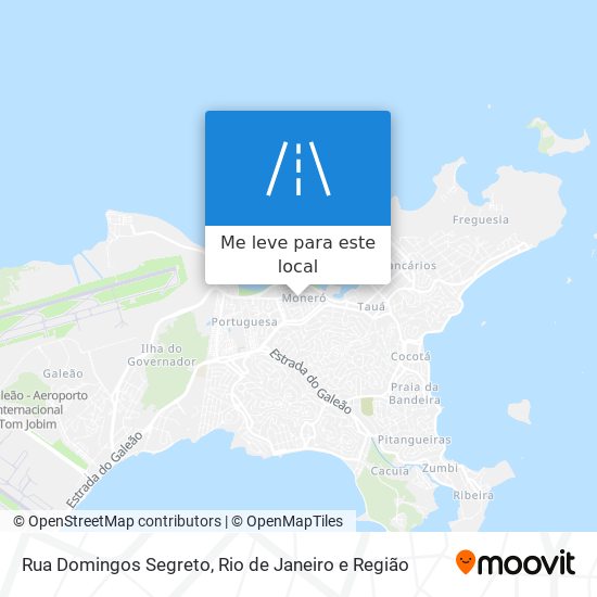 Rua Domingos Segreto mapa