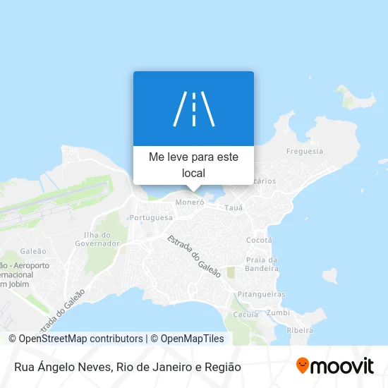 Rua Ángelo Neves mapa