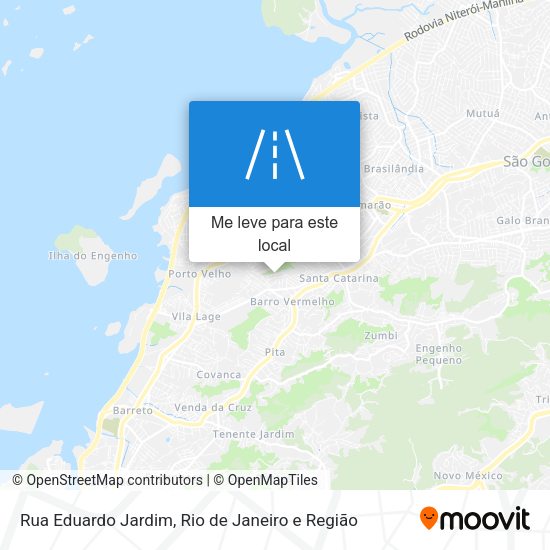Rua Eduardo Jardim mapa