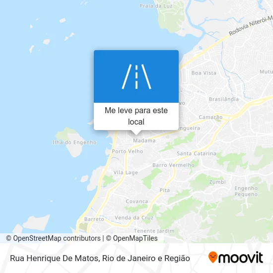 Rua Henrique De Matos mapa