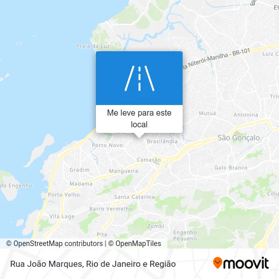 Rua João Marques mapa