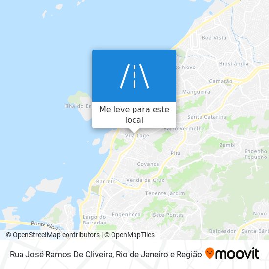 Rua José Ramos De Oliveira mapa