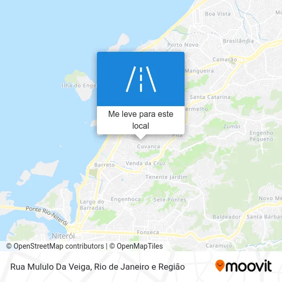 Rua Mululo Da Veiga mapa