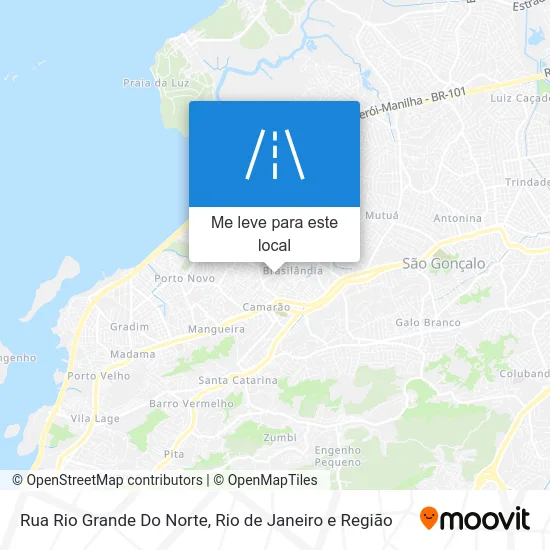 Rua Rio Grande Do Norte mapa