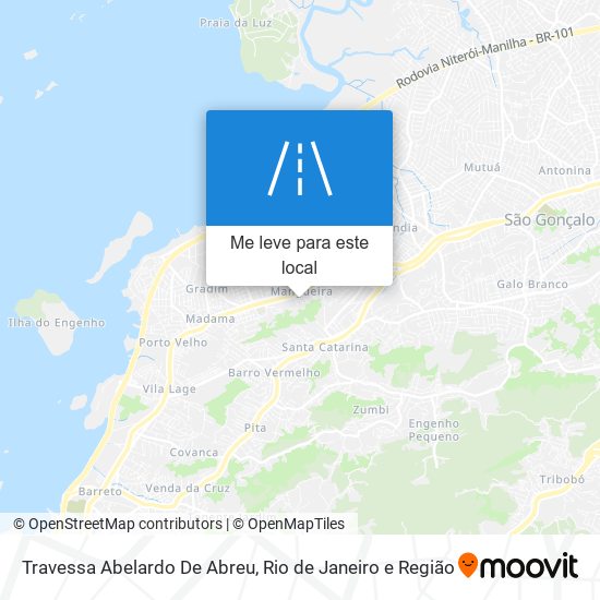 Travessa Abelardo De Abreu mapa