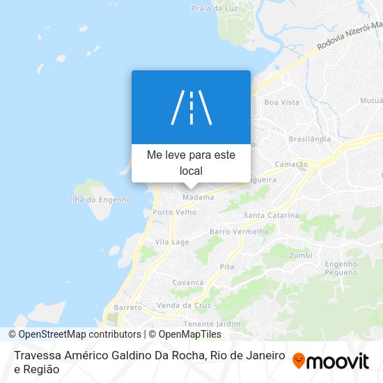 Travessa Américo Galdino Da Rocha mapa