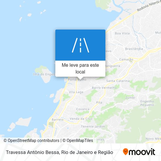 Travessa Antônio Bessa mapa