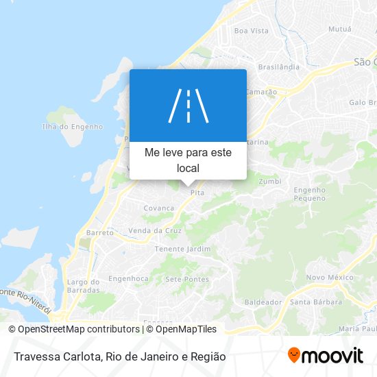 Travessa Carlota mapa