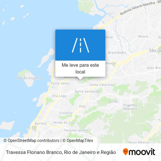 Travessa Floriano Branco mapa