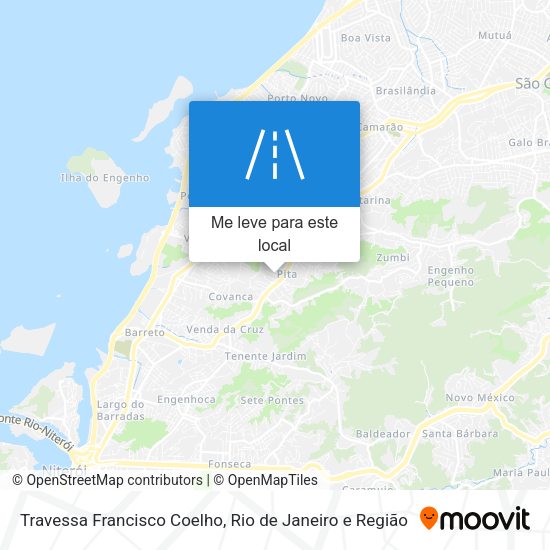 Travessa Francisco Coelho mapa
