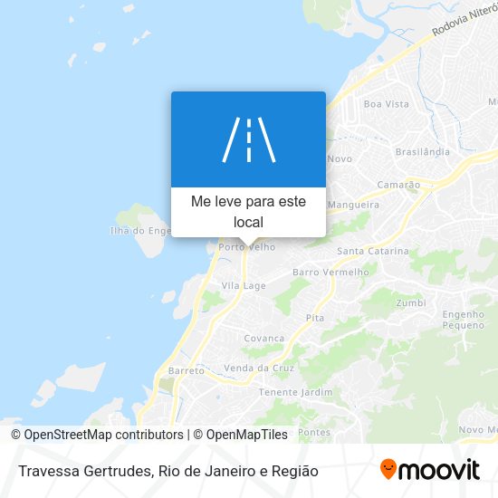 Travessa Gertrudes mapa