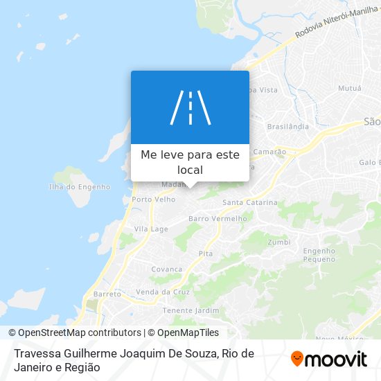 Travessa Guilherme Joaquim De Souza mapa