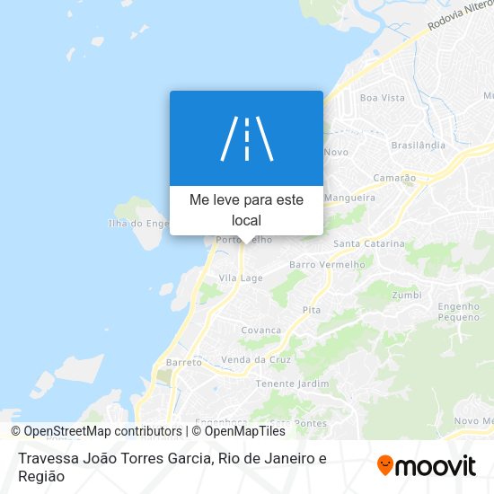 Travessa João Torres Garcia mapa