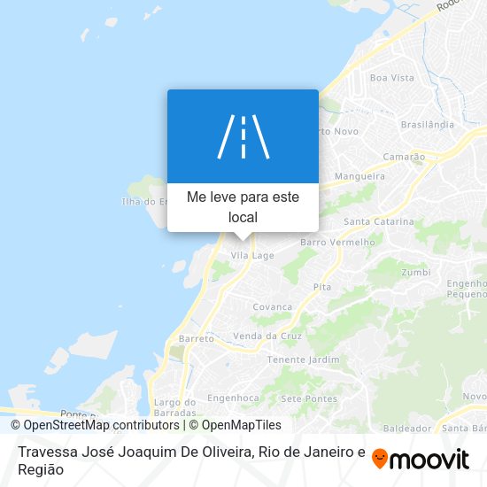 Travessa José Joaquim De Oliveira mapa